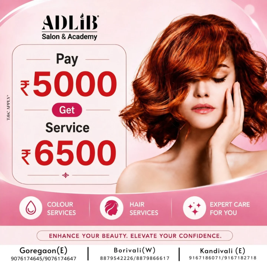 Best offer salon near  Goregaon East 